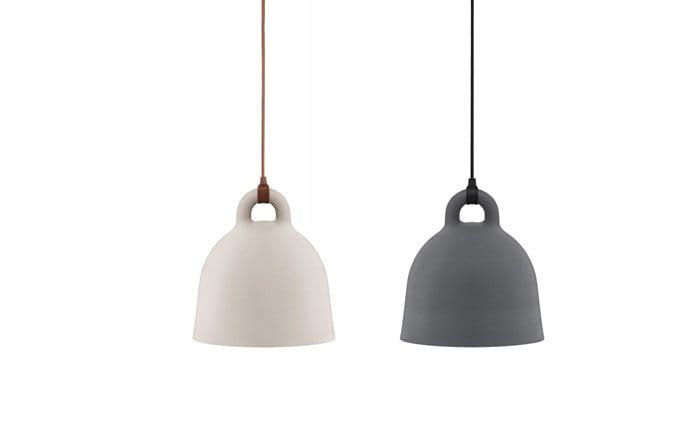Normann Copenhagen - Bell Lamp - grijs - Ø 55 cm - 4 - 6 Wochen