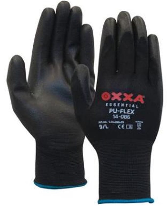 Handschoen PU-flex nylon zwt CAT.2, 1 paar, maat XL