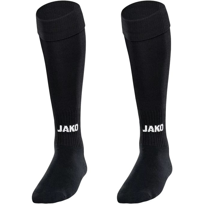 Jako Glasgow 2.0 Kousen - Zwart | Maat: 39-42