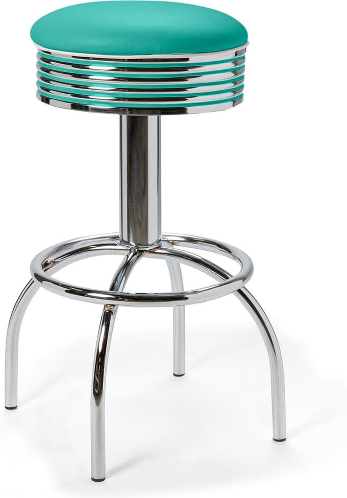 Bel Air Retro Barkruk BS-30 Turquoise