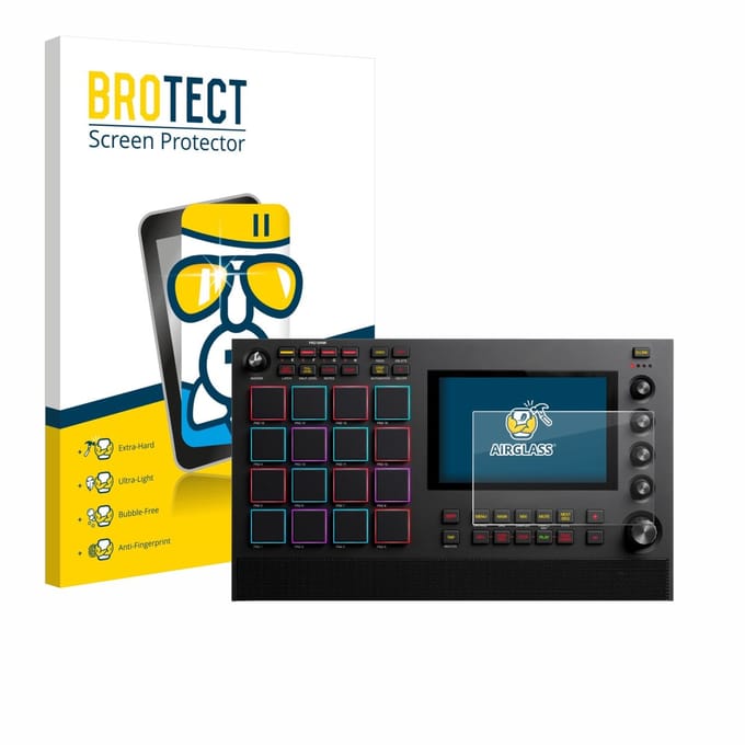 Screenprotector voor Akai MPC Live III Beschermglas transparant
