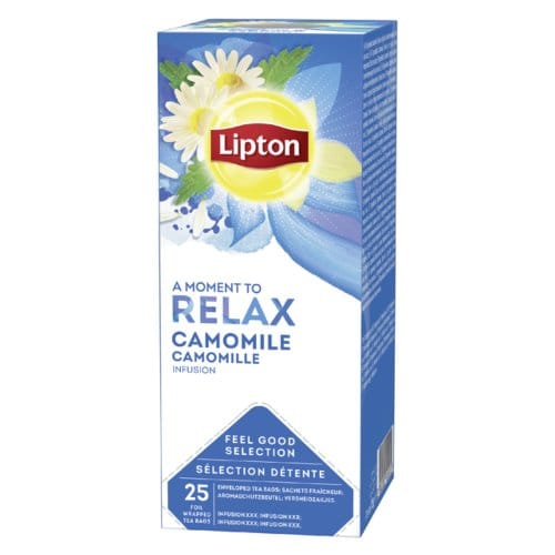 Lipton Relax Camille Thee - doos 25 theezakjes