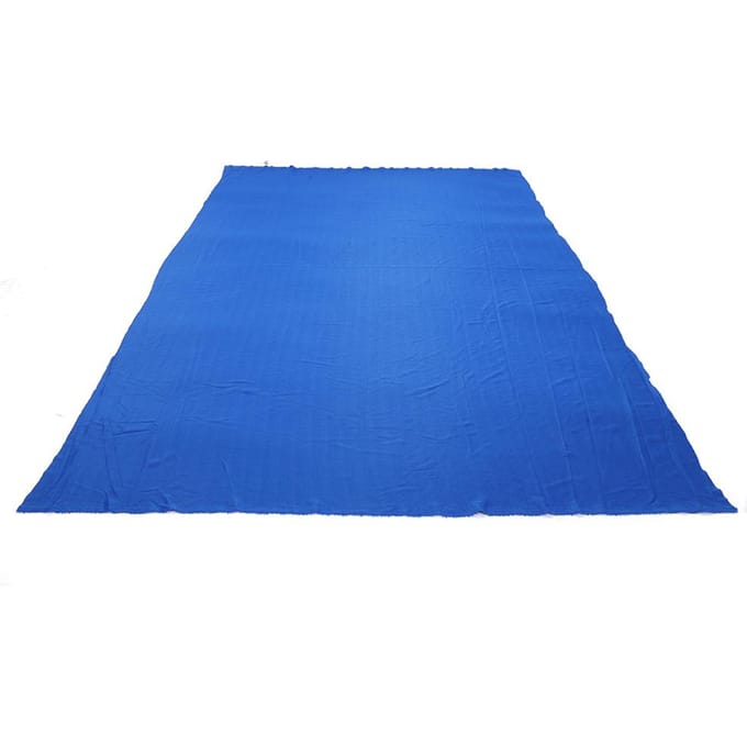 Tissu à Repasser Polyester Haute Élasticité Résistance à la Chaleur Coussin pour Tables à Coudre et à Repasser blue