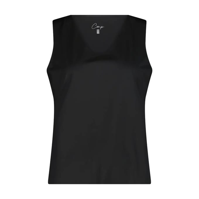 Vrouwelijke stretch jersey mouwloze top CMP