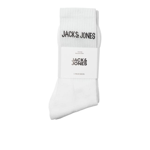 JACK&JONES ADDITIONALS - JACREGEN TENNIS SOCK 5 PACK NOOS Heren Sokken