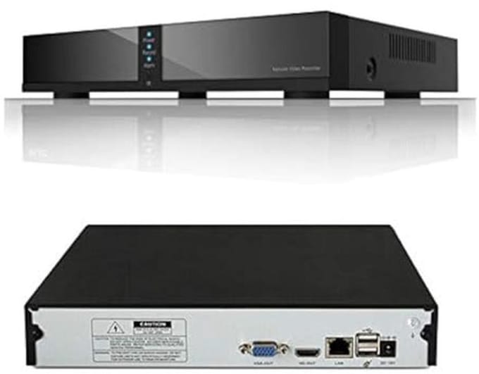 16-Kanaals 4K Cloud NVR met H.265 Videocompressie voor Realtime CCTV Bewaking