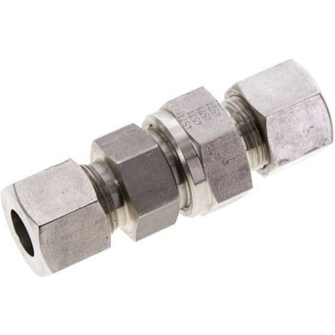 14S (M22x1.5) RVS Terugslagklep Snijring 1-400 bar ISO 8434-1