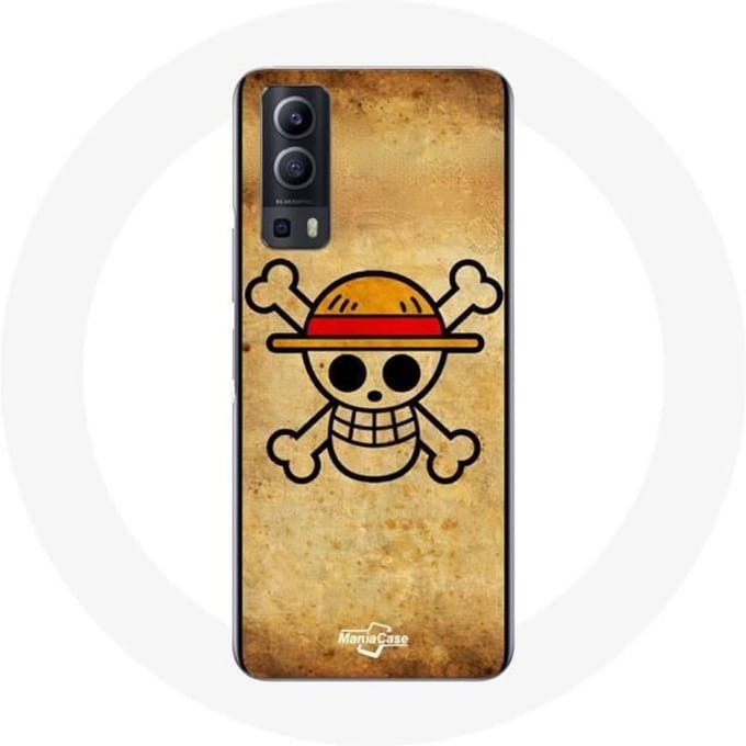 Vivo Y72 Case Manga schedel uit één stuk