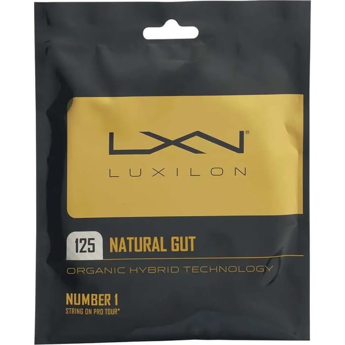 Luxilon Natural Set Snaren 12,2m-Natuurlijke Kleuren