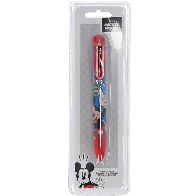 Mickey Mouse 6 Kleuren pen