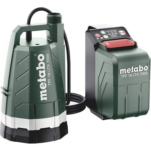 Metabo 601748850 TPF 18 LTX 7000  Akku Dompelpomp 7000 l/h 9 m