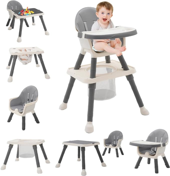 CRLYN® Peuter Stoeltje – Meegroei Stoel – Kinder Eetstoel