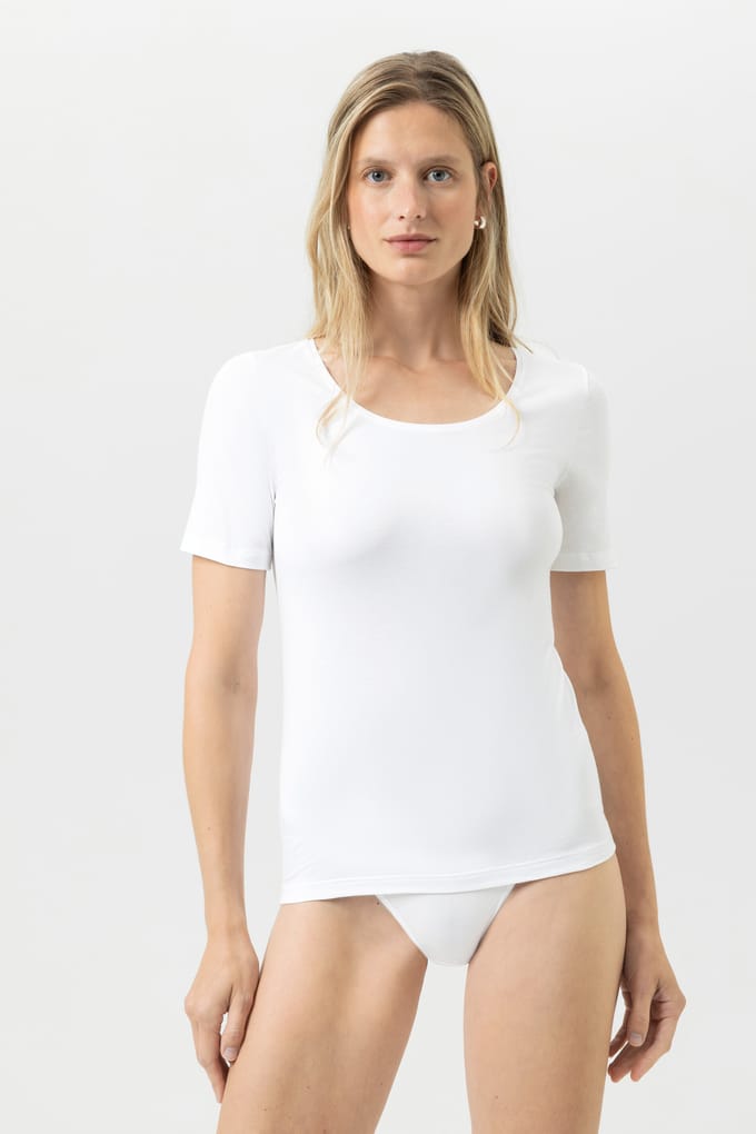 mey Damen Shirt 1/2-Lange Mouwen Serie Superfine Organic