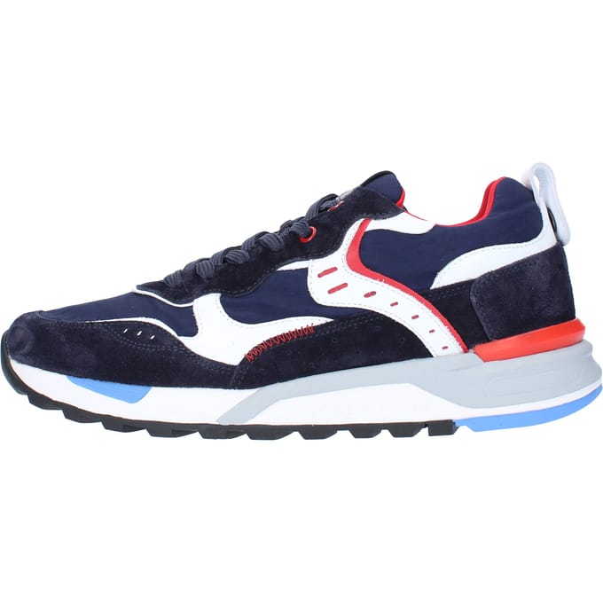 Voile Blanche Blauwe Sneakers