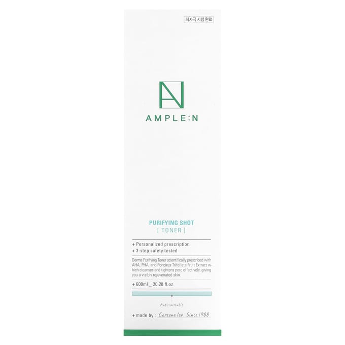 AMPLE:N Tonique Purifiant Jumbo white