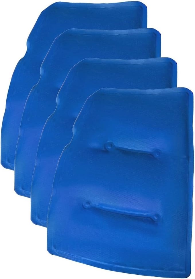 Grote Koelpads voor Koelmuts - Ideaal voor Hitte, Hoofdpijn en Ontspanning