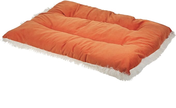ERGANI - Dierenbed - Oranje - Fluweel