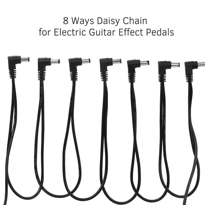 Voedselvoorziening 8 jaar oud Daisy Chain 18V 2A per 8 way zwart