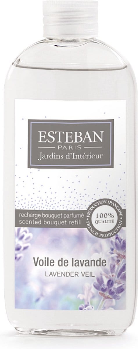 Esteban Voile de Lavande Navulling Geurstokjes 300ml
