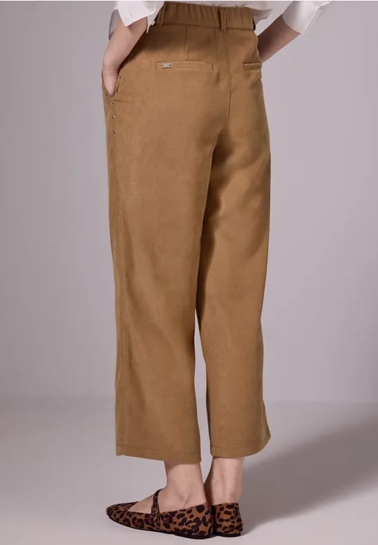 Straight Legs broek met klinknagels