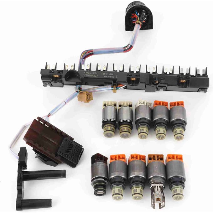 Électrovanne de transmission 9 vitesses avec kit de faisceau 9HP48 Compatible avec LANDROVER Range Rover Evoque   Discovery gray
