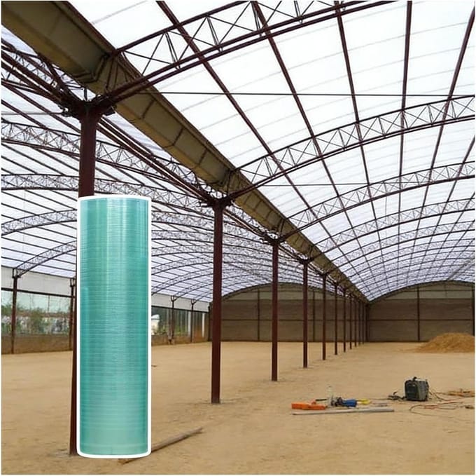 Polycarbonaat dakplaat - Broeikaspanelen dak - Terras Overkappen - UV Bestendig - 1 x 2 m - Transparant