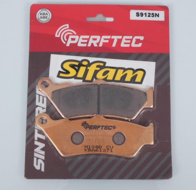 Remblokken Perftec voor Motor Honda 650 Nx Dominator 1997 tot 2000 vooraan Nieuw