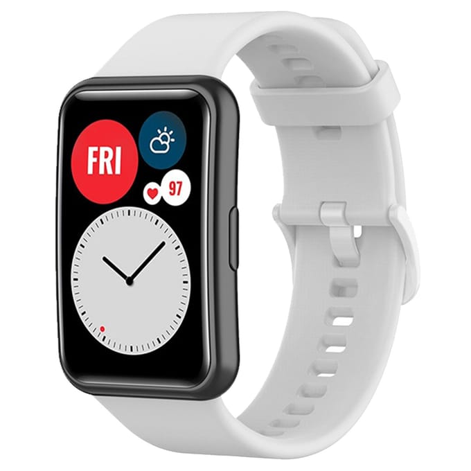 imoshion Siliconen bandje voor de Huawei Watch Fit - Wit