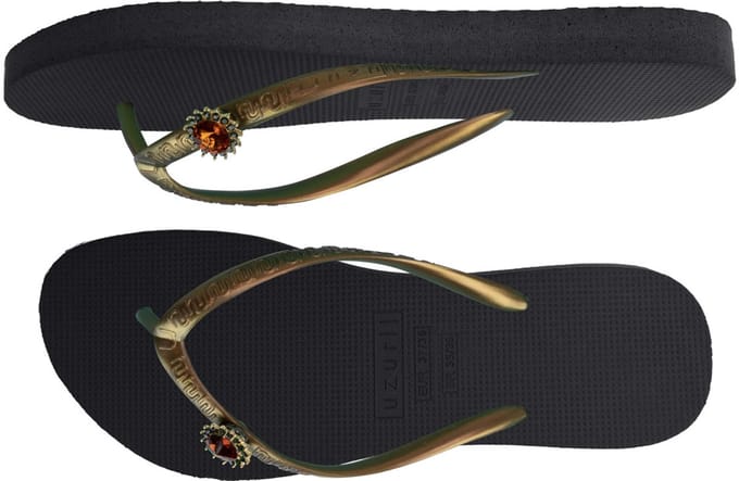 Uzurii Dames Teenslippers Original Switch - Zwart - Maat 41/42