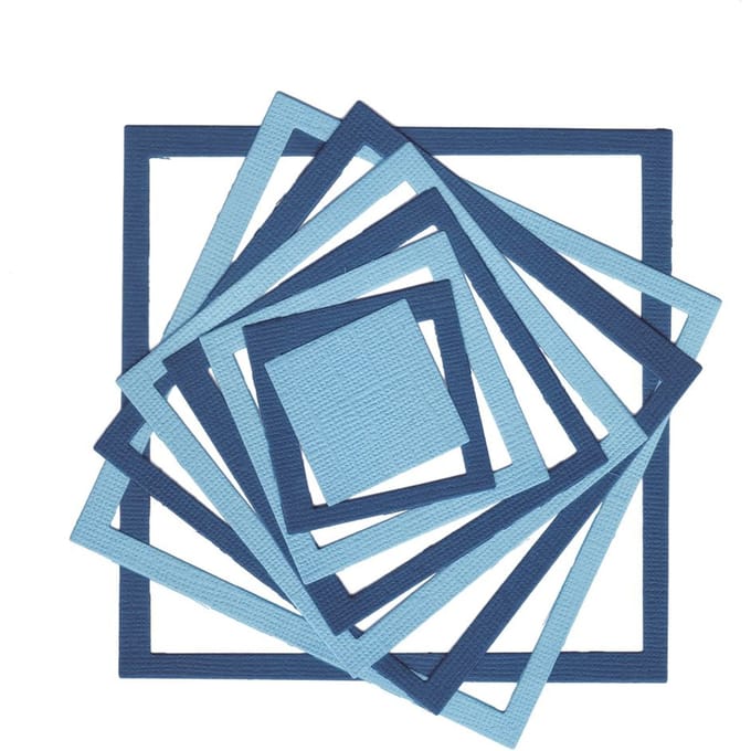 Sizzix Framelits "Vierkante" ponssjabloon