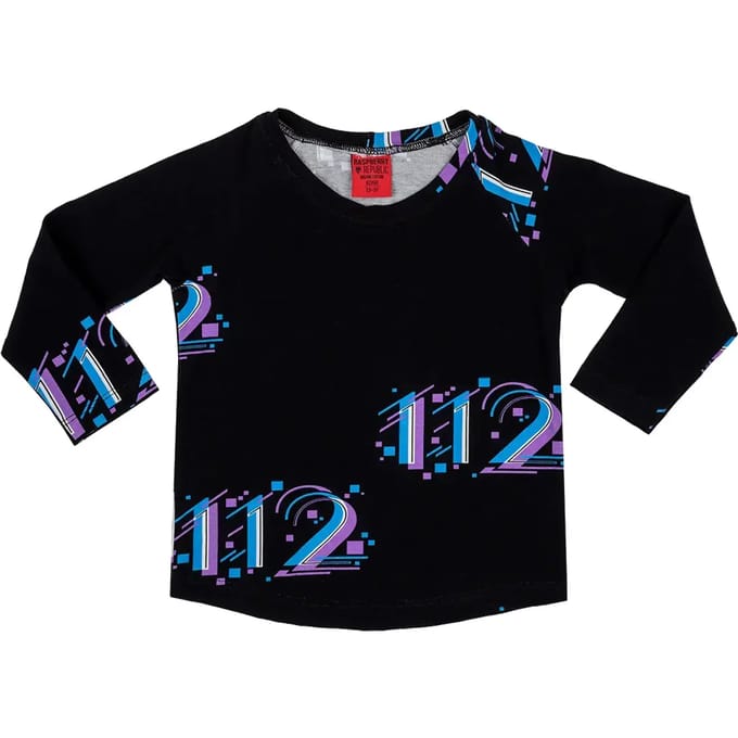 Meisjes-T-shirt met lange mouwen Raspberry Republic