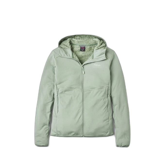 Dames fleece met capuchon Rab Evolute