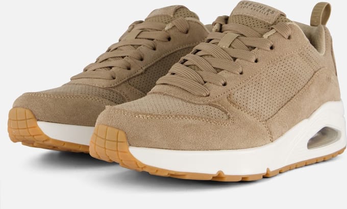 Skechers Skechers Uno Stand On Air sneakers taupe Suede