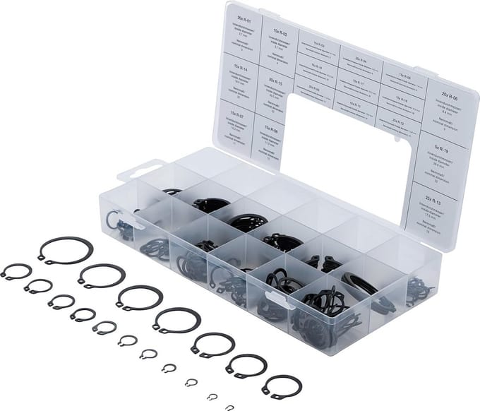 Assortiment borgringen buiten - Ø 3-32 mm - 300-dlg
