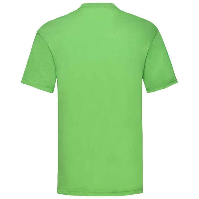 Fruit of the Loom Heren Valueweight T-Shirt (Kalk)
