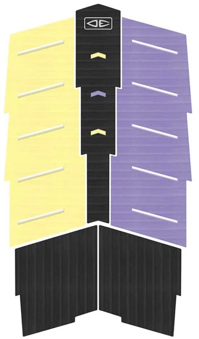 Ocean & Earth Dakoda Walters Centre Deck Surf Traction Pad 5 Eenheden Paars