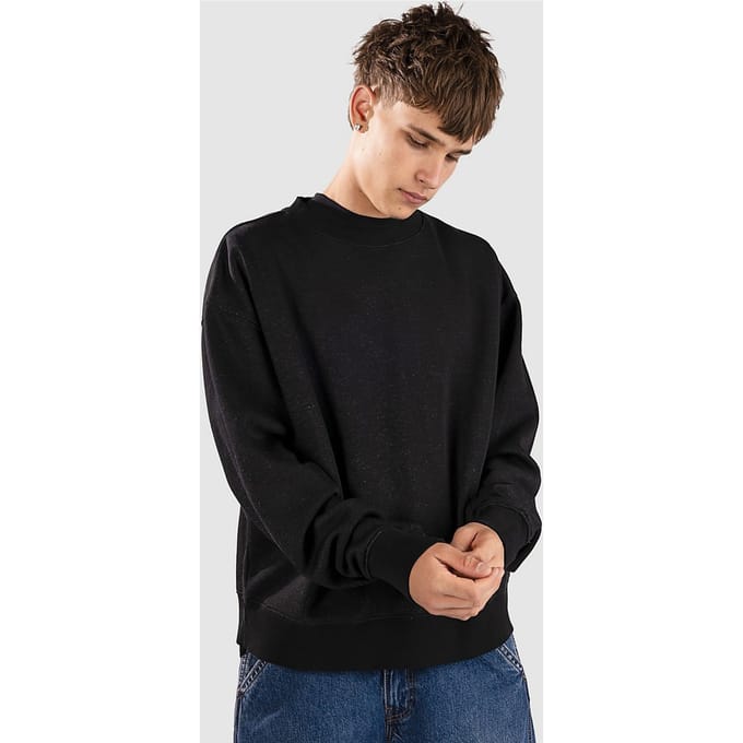 Blue Tomato Oversized Crewneck Sweater zwart