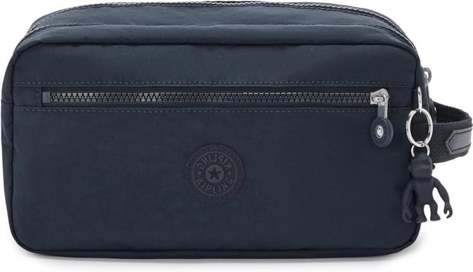 Middelgrote toilettas reisaccessoires - Blue Bleu 2 (Blauw) Toilettas