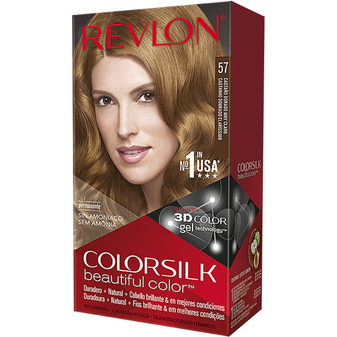 Colorsilk Haarkleur #57 - Heel Licht Goudbruin