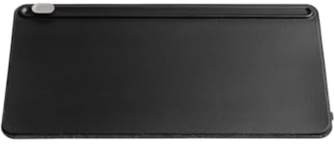 Bureau-organizer en muismat - Zwarte Desk Mat Medium