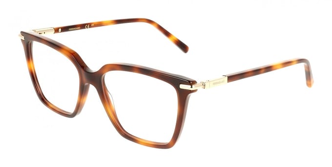 Ferragamo SF3038 Tortoise 54/16/145 WOMAN Brilmonturen