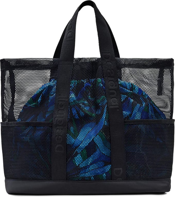 Desigual shopper Simple Bag Shopping Bag Noir zwart