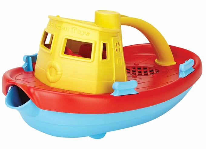 Speelgoed sleepboot - Green Toys