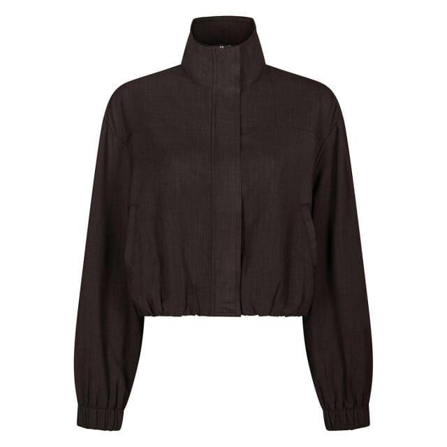 Regular fit jack met opstaande kraag model 'Felicity'