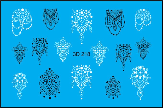 Korneliya 3D Waterdecal - 3D 218