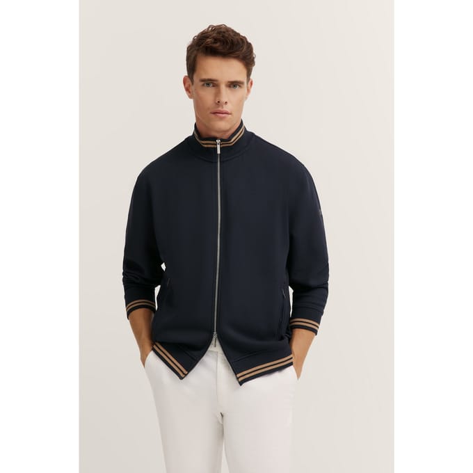 Bugatti Herren Sweatjack met ritssluiting
