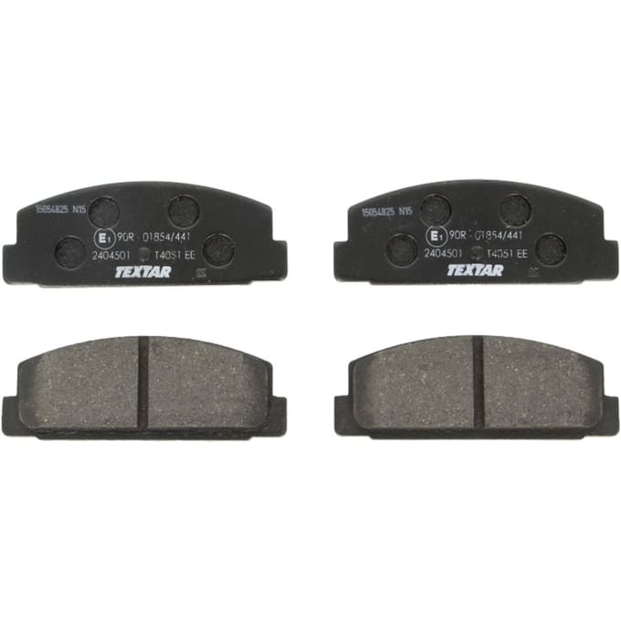 Remblokset TEXTAR 2404501, achter