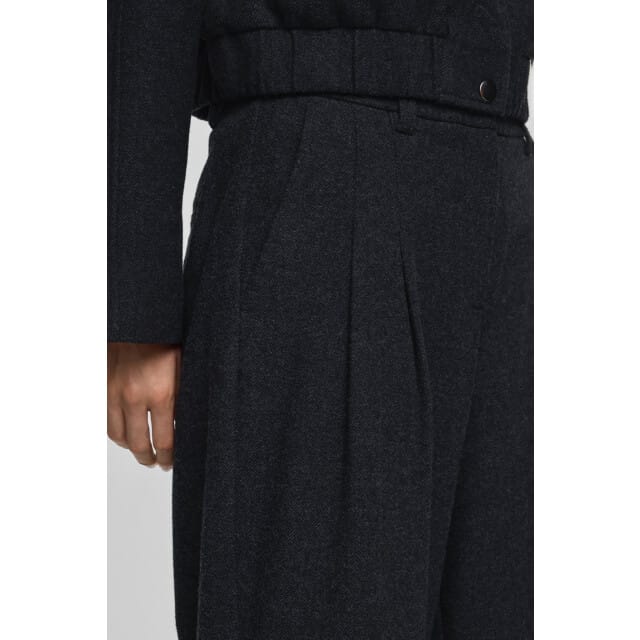 MSCH Copenhagen Mschseba Hw Pants Broeken Dames - Donkergrijs - Maat M