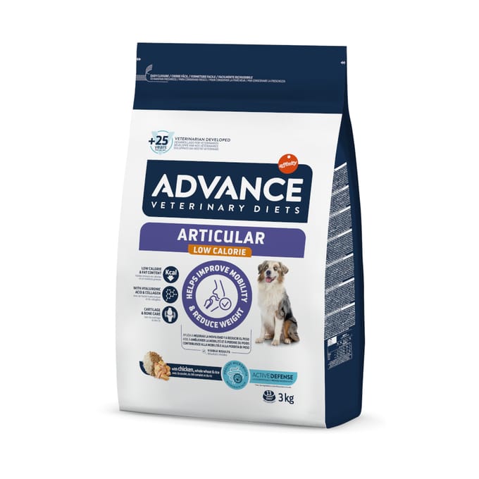 Hondenvoer Advance Veterinary Diet - Gewrichten - Minder Calorieën, 3kg