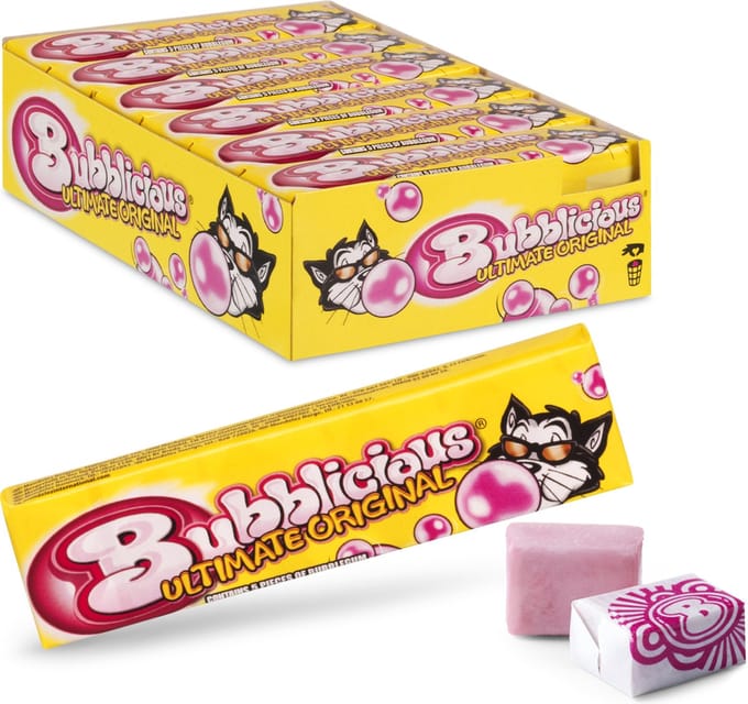 Bubblicious Ultimate Original - Kauwgom - 1x18stuks